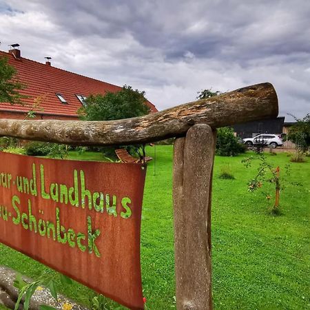 Seminar Und Landhaus Schoenbeck Schonbeck  Exteriör bild
